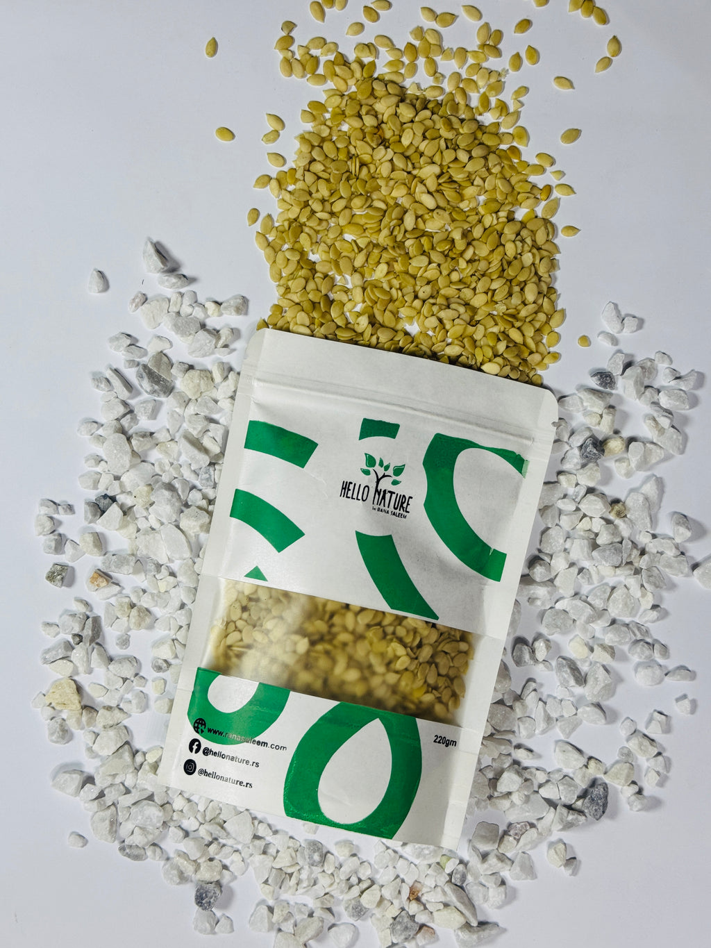 7-in-1 Superfood Seed & Herb Combo – Chia, Flax, Pumpkin, Sunflower, Sesame, Watermelon Seeds & Gond Katira (220g each) | Immunity & Wellness Booster | Rana Saleem